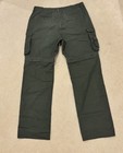 Boys Scouts Men Size 36 Green Convertible Bsa Uniform Canvas Cargo Utility Pants