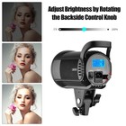 Portable Led Photography Fill Light 60w Studio Video Light 5500k Dimmable C Hnih