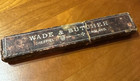 Vintage  Wade   Butcher Straight Razor 6 8 Fancy Scales Coffin Box