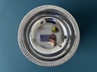 Vintage Shellon Ware Nyc Chrome Serving Bowl Rolled Edge Barware Dish  9 5 