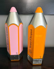 Veuve Clicquot Champagne Pencil Case Pink   Yellow 2pc Set Empty Bottle Holder