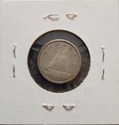 1963 Canada 10 Cent Dime Coin  80  Silver