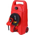 15 Gallon Fuel Can With Pump 10ft Hose Wheeled Gas Diesel Transfer Tank Caddy