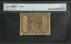 1773 Pennsylvania Colonial Currency American Revolution Bank Note Pa-169  Pmg 55