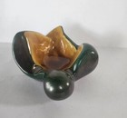 Jacques Blin  Unique Two-color Abstract Shapeed Ceramic Ashtray