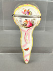 18th Century Kpm Berlin Porcelain Hand-painted Rococo 5  Scissor Case C  1780