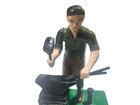 John Deere Collectible  Animated Blacksmith Anvil Bank