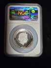 2017 P Australia  1 Great White Shark High Relief Proof Coin Pf70 Ultra Cameo