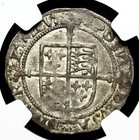 England  Henry Viii  1544-47  Silver Hammered Groat  S-2369  Ngc Au58