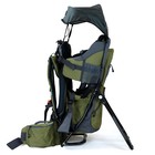 Clevrplus Canyonero Baby Backpack Kid Toddler Camping Hiking Child Carrier Green