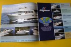 1983 Original Bayliner Boat Yacht Sales Brochure Fold-out Poster