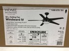 Home Decorators Windward Iv 52 In  Indoor Led Matte Black Ceiling Fan With Light