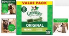 Teenie Dog Dental Chews 130ct - 36oz Bulk Pack Natural Teeth Cleaning Treats