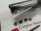U Drill 13 16 x2-1 2 x5-1 2   1  Shk  Index  Extra 10pcs  Wcmx03 Inserts Ud-1316