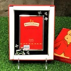 Royal Doulton   Silverplate Bunnykins 3 X 5 Photo Frame   Reed   Barton   Mib