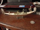 6 5  Plastic Ventian Gondola Souvenir From Italy Venice 1960 s Europe 