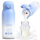 Portable Travel Bottle Warmer  Dual Heating For Breastmilk   Water  Fast Heating