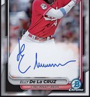 Elly De La Cruz - 2024 Topps Bowman Chrome Rookie Signature Rare Rc Digital Card