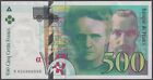 France 500 Francs 1994 Unc Consecutive