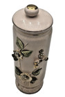 Vintage Mcm Tilso Pink   Gold Raised Flower Boudoir Vase