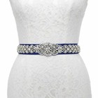 Handmade Wedding Bridal Belt Crystal Rhinestone Dress Sash Wedding Sash Belt