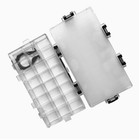 Watercolor Palette Box 24-well Paint Palette Box Airtight Leak Proof Travel Case