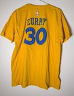 Men s Golden State Warriors Stephen Curry  30 Adidas Nba T-shirt Xl Textured