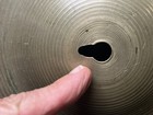 Zildjian Vintage 22    Ride Cymbal 3349 Grams  Key Holing As Is 