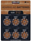 Hearing Aid Batteries Size 312 1 45 Volt Mercury Free
