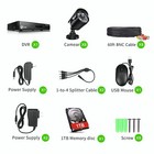 Xvim 8ch 1080p Cctv Outdoor Security Camera System Ir Night Hdmi Wired Dvr