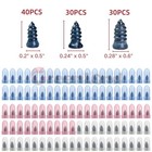 100pcs Tire Repair Rubber Nails Tyre Puncture Repair Screws Kit With Screwdriver