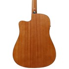 Ibanez Pf50ce Dreadnought Acoustic-electric Guitar Transparent Blue Burst