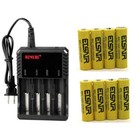 Etsair 14500 Battery 2800mah Li-ion 3 7v Rechargeable Cell Batteries Lot