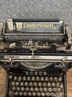 Antique Underwood Standard 6 10 Manual Typewriter Made In Usa Parts Or Repair Jd