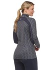 Kerrits First Level Quarter Zip Fleece Tech Top - Galaxyblue Bit Of Color