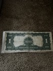 1899  1 Silver Certificate Black Eagle Note Large Size Blue Seal