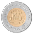 Curacao   Sint Maarten - Netherlands Antilles 1 Guilder  2025  N  462598  Mint
