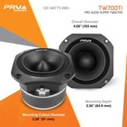 Prv Audio Tw700ti  High Titanium Pro Audio Super Tweeter 120 Watts Rms