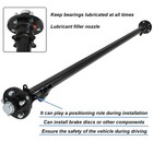 3500 Lbs Trailer Axle - 5 Lug - 5x4 5 Bolt Pattern - 61 54  Hubface