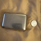 Vintage Metal Snuff Box Stamped Nmf Made In Austria Silver Tone