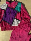 1994 Vintage 90   s Neon Windbreaker Tracksuit Unisex