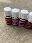 Young Living Essential Oil Lot Of 9 5ml Bottles  mostly Full  Variety Misc 