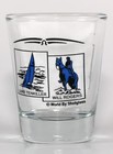 Oklahoma State Scenery Blue New Shot Glass Shotglass