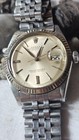 Vintage Rolex Datejust 1601 Silver Pie-pan Dial Men s Automatic Watch 1963