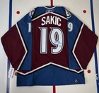 Joe Sakic Autographed Signed Authentic Reebok 6100 Colorado Avalanche Nhl Jersey