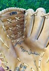Vintage Rawlings Gj90 Reggie Jackson Baseball Glove Fastback Model Arch Deep Poc