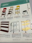 Cosco Stylaire Furniture 1962 Old Vintage Adv Flier Folding Step Stool Mcm Retro