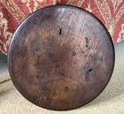 Arts And Crafts Carved Wooden Oak Circular Panel