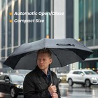 Windproof Travel Compact Umbrella-automatic Umbrellas For Rain-compact Folding