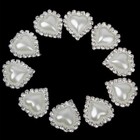 10 Pcs Charms Pendant Crafting Charms Jewelry Making Rhinestone Shoe Buckle